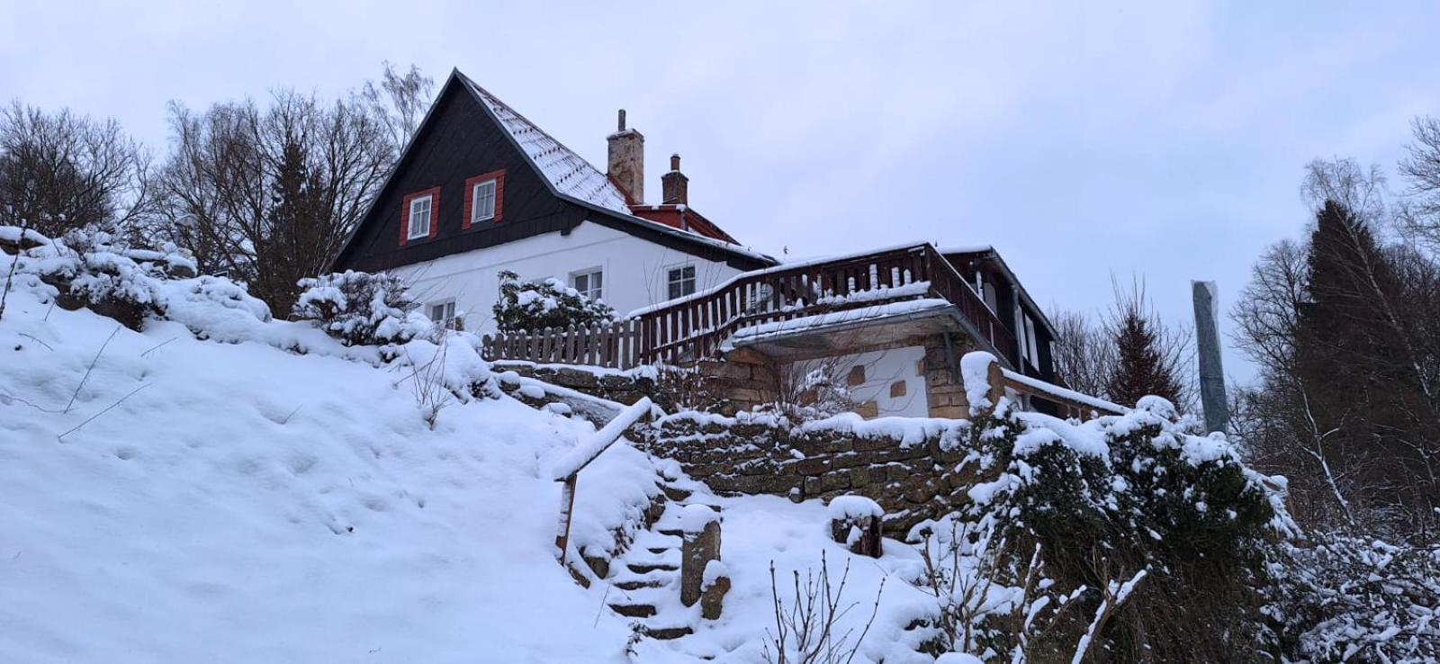 Wellness Chaloupka Mezna - Narodni Park Ceske Svycarsko Villa Hrensko Exterior photo